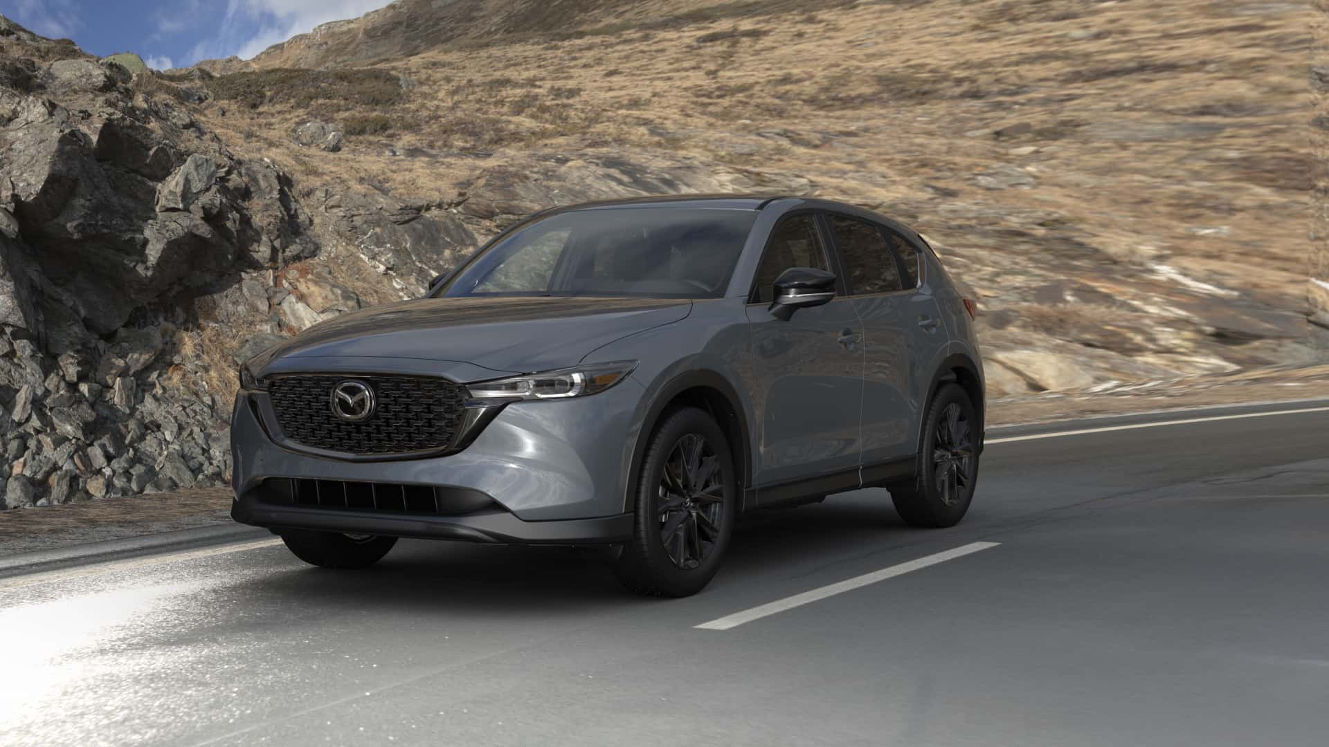 2023 Mazda CX-5 2.5 S Carbon Edition Polymetal Gray Metallic | Acadiana Mazda in Lafayette LA