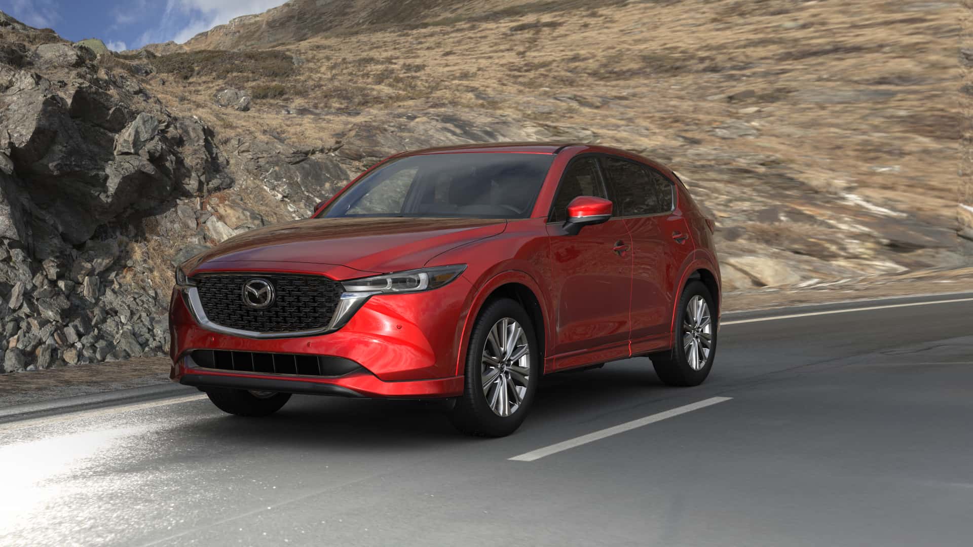 2023 Mazda CX-5 2.5 Turbo Signature Soul Red Crystal Metallic | Acadiana Mazda in Lafayette LA