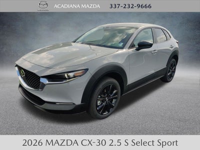 2026 Mazda Mazda CX-30 2.5 S Select Sport AWD