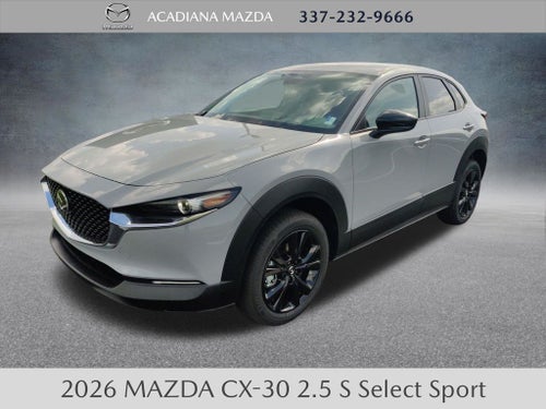 2026 Mazda Mazda CX-30 2.5 S Select Sport AWD