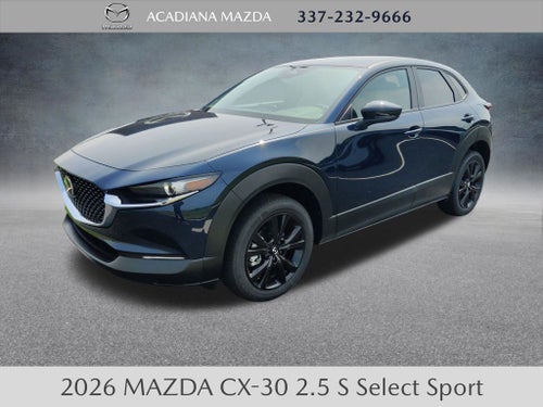 2026 Mazda Mazda CX-30 2.5 S Select Sport AWD