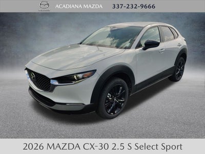 2026 Mazda Mazda CX-30 2.5 S Select Sport AWD
