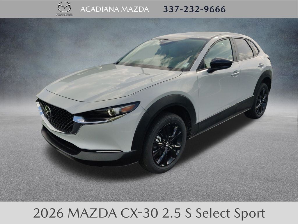 2026 Mazda Mazda CX-30 2.5 S Select Sport AWD