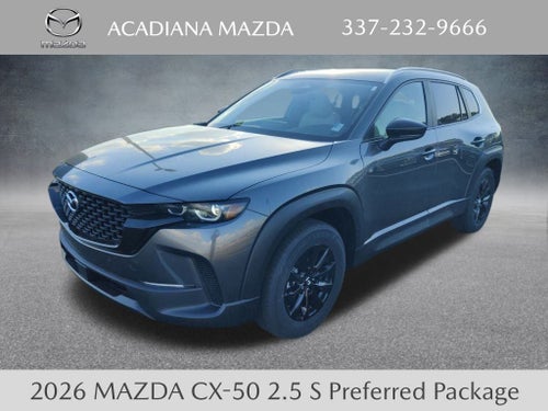 2026 Mazda Mazda CX-50 2.5 S Preferred AWD