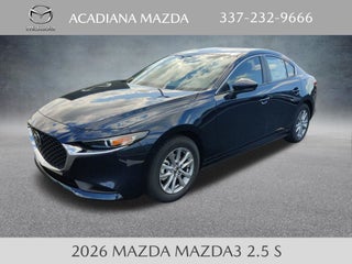 2026 Mazda Mazda3 Sedan 2.5 S
