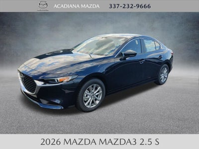 2026 Mazda Mazda3 Sedan 2.5 S