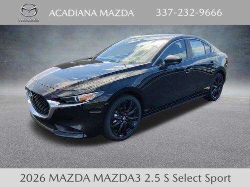 2026 Mazda Mazda3 2.5 S Select Sport