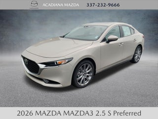 2026 Mazda Mazda3 Sedan 2.5 S Preferred