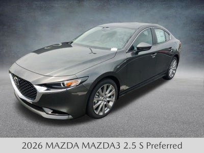 2026 Mazda Mazda3 Sedan 2.5 S Preferred