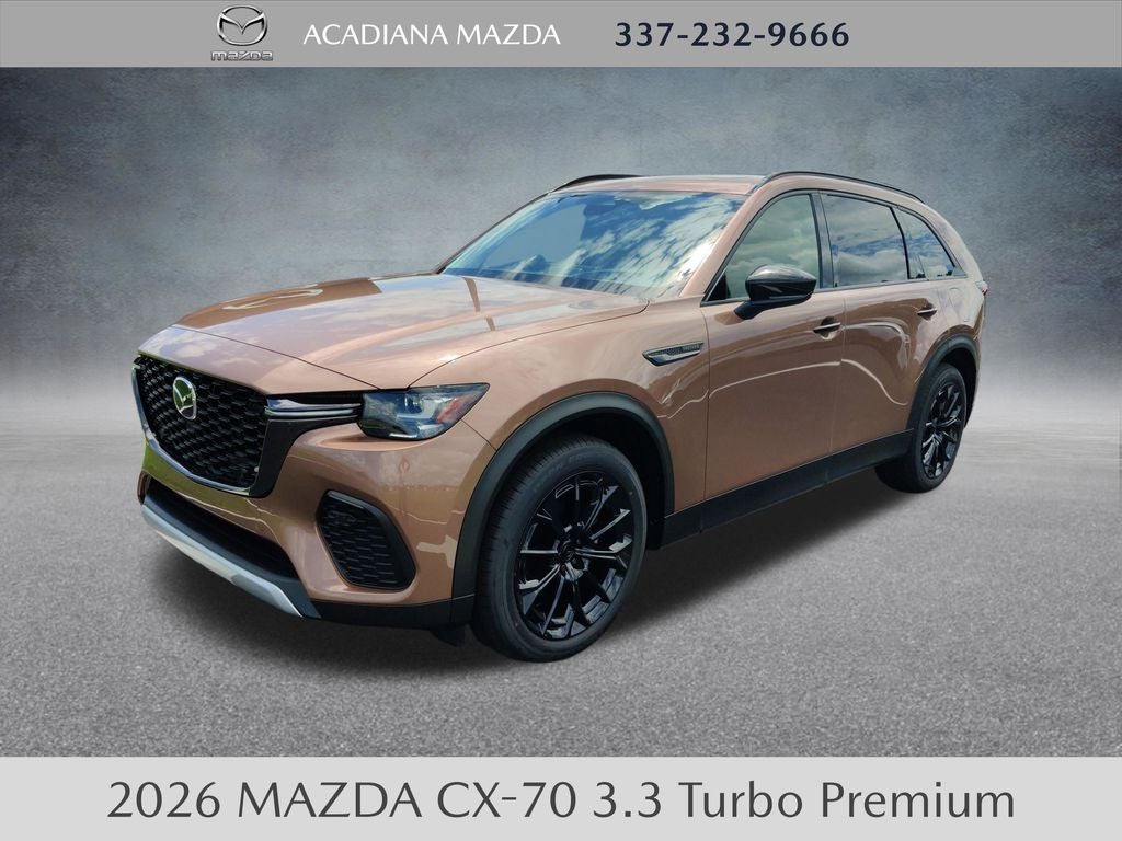 2026 Mazda Mazda CX-70 3.3 Turbo Premium AWD