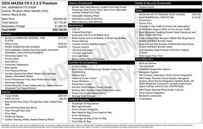 2026 Mazda Mazda CX-5 2.5 S Premium AWD
